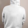 White Basic Hooded Sweatshirt