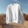 White Basic Sweatshirt