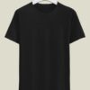 Black Basic Terry Oversized Tshirt