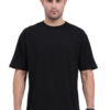 Black Basic Oversized Tshirt