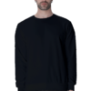 Black Basic Sweatshirt